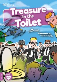 Book Cover for Treasure in the Toilet by John Wood