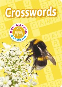 Book Cover for Bee-Autiful Crosswords by Eric Saunders
