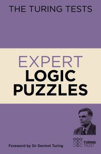 Book Cover for Expert Logic Puzzles by Eric Saunders, Turing Trust