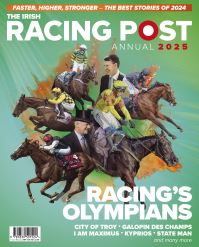 Book Cover for Irish Racing Post Annual 2025 by Nick Pulford