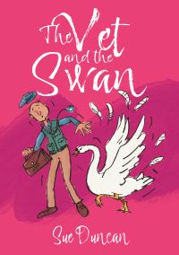 Book Cover for The Vet and the Swan by Sue Duncan
