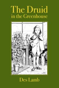 Book Cover for The Druid in the Greenhouse by Des Lamb