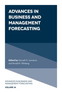 Book Cover for Advances in Business and Management Forecasting. Volume 14 by Kenneth D Lawrence, Ronald K Klimberg