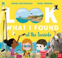Book Cover for Look What I Found at the Seaside by Moira Butterfield, National Trust Great Britain