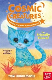 Book Cover for The Friendly Firecat by Tom Huddleston