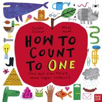 Book Cover for How to Count to One by Caspar Salmon
