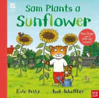 Book Cover for Sam Plants a Sunflower by Kate Petty, National Trust Great Britain