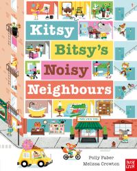 Book Cover for Kitsy Bitsy's Noisy Neighbours by Polly Faber