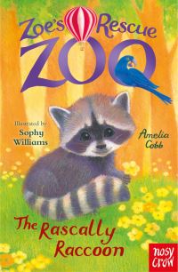 Book Cover for The Rascally Raccoon by Amelia Cobb