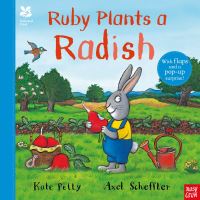 Book Cover for Ruby Plants a Radish by Kate Petty