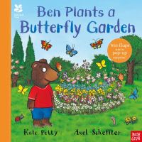 Book Cover for Ben Plants a Butterfly Garden by Kate Petty, National Trust Great Britain
