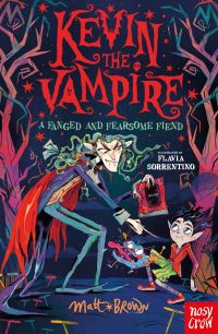 Book Cover for A Fanged and Fearsome Fiend by Matt Brown