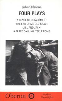 Book Cover for Four Plays by John Osborne