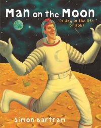 Book Cover for Man on the Moon by Simon Bartram