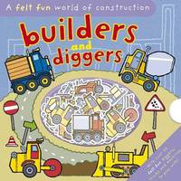 Book Cover for Felt Fun Diggers And Builders by Jonathan Lambert, Emily Hawkins
