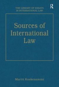 Book Cover for Sources of International Law by Martti Koskenniemi