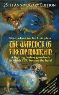 Book Cover for The Warlock of Firetop Mountain by Steve Jackson, Ian Livingstone, Russ Nicholson