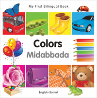 Book Cover for My First Bilingual Book-Colors (English-Somali) by Milet Publishing