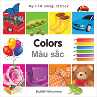 Book Cover for My First Bilingual Book-Colors (English-Vietnamese) by Milet Publishing