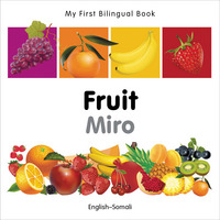 Book Cover for My First Bilingual Book-Fruit (English-Somali) by Milet Publishing