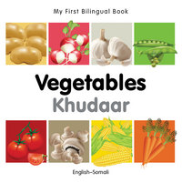 Book Cover for My First Bilingual Book-Vegetables (English-Somali) by Milet Publishing