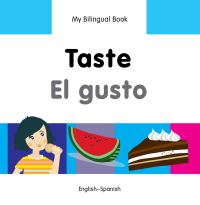 Book Cover for My Bilingual Book. Taste by 