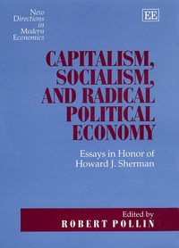 Book Cover for Capitalism, Socialism, and Radical Political Economy by Robert Pollin