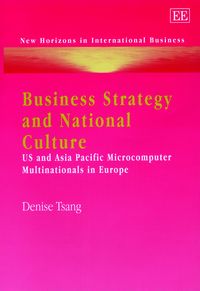 Book Cover for Business Strategy and National Culture by Denise Tsang