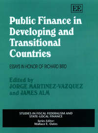Book Cover for Public Finance in Developing and Transitional Countries by Jorge MartinezVazquez