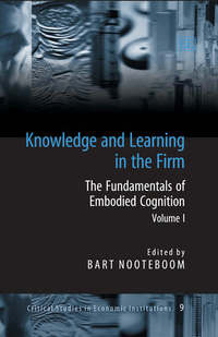 Book Cover for Knowledge and Learning in the Firm by B Nooteboom