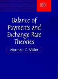 Book Cover for Balance of Payments and Exchange Rate Theories by Norman C Miller