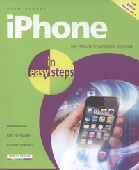 Book Cover for iPhone in Easy Steps by Drew Provan