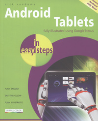 Book Cover for Android Tablets in Easy Steps by Nick Vandome
