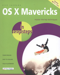 Book Cover for OS X Mavericks in Easy Steps by Nick Vandome