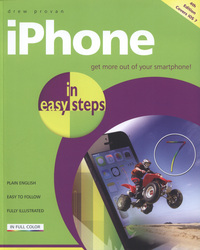 Book Cover for iPhone in Easy Steps by Drew Provan