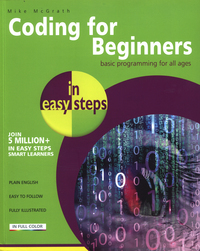 Book Cover for Coding for Beginners in Easy Steps by Mike McGrath