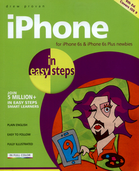Book Cover for iPhone in Easy Steps by Drew Provan