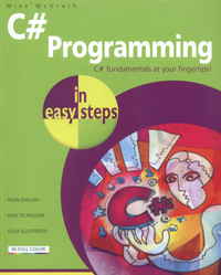 Book Cover for C# Programming in Easy Steps by Mike McGrath