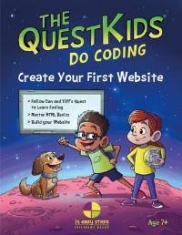 Book Cover for The QuestKids Do Coding by Darryl Bartlett, Paul Aldridge