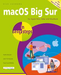 Book Cover for MacOS Big Sur in Easy Step by Nick Vandome
