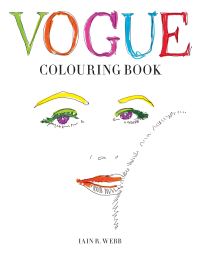 Book Cover for Vogue Colouring Book by Iain R Webb