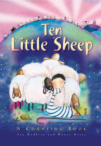 Book Cover for Ten Little Sheep by Jan Godfrey