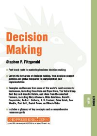 Book Cover for Decision Making by Stephen P Fitzgerald