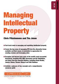 Book Cover for Managing Intellectual Property by Chris Fitzsimmons, Tim Jones