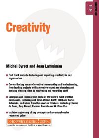 Book Cover for Creativity by Michel Syrett, Jean Lammiman