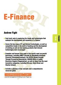 Book Cover for E-Finance by Andrew Fight