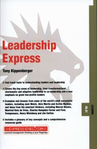 Book Cover for Leadership Express by Tony Kippenberger