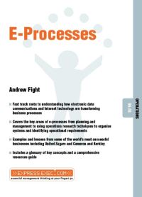 Book Cover for E-Processes by Andrew Fight