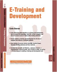 Book Cover for E-Training and Development by Colin Barrow