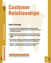Book Cover for Customer Relationships by Roger Cartwright